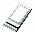 Metal Chrome Plated 2-Sided Money Clip
